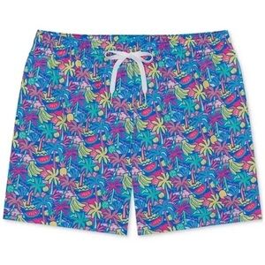 Chubbies Multicolor Tropical Print Swim Trunks